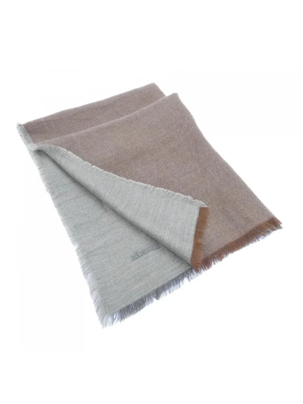 Hermes Stole Scarf Gray